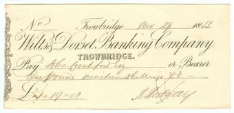 Picture of Wilts & Dorset Banking Co. Ltd., Trowbridge, 18(53)