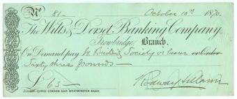 Picture of Wilts & Dorset Banking Co. Ltd., Trowbridge, 18(70)