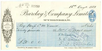 Picture of Wymondham, 19(22), Gurneys Bank, OTG 64.6d