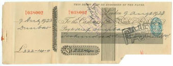 Picture of Cashiers of the Bank of England, London, 19(23)