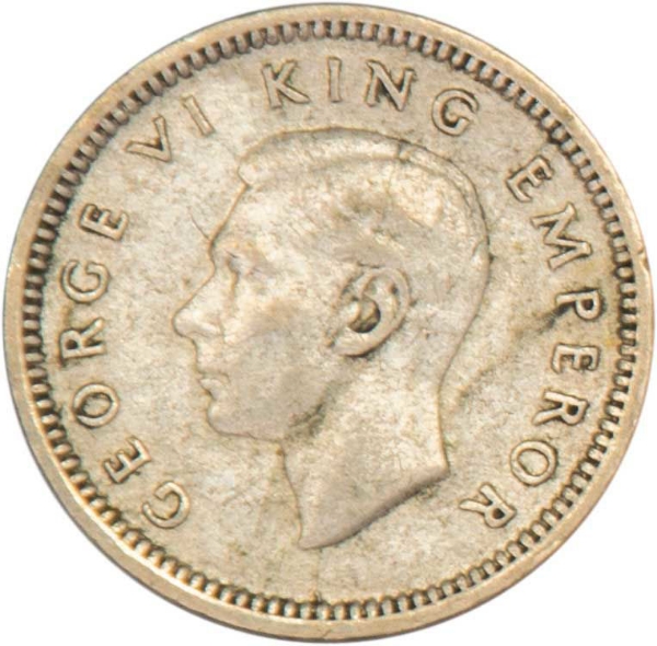 1942 New Zealand Threepence_obv