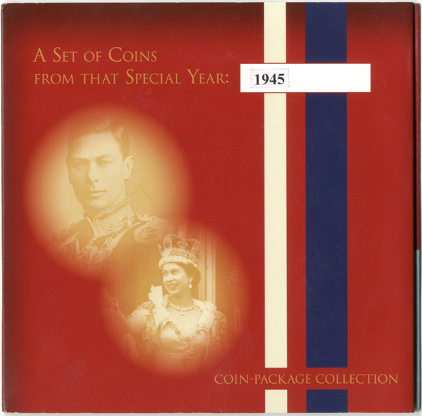 1945  UK Coin Set 
