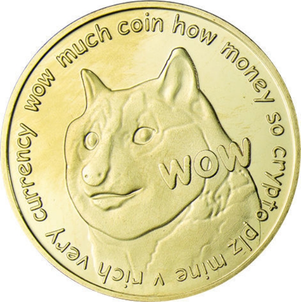 Pair of Dogecoins in Presentation Case