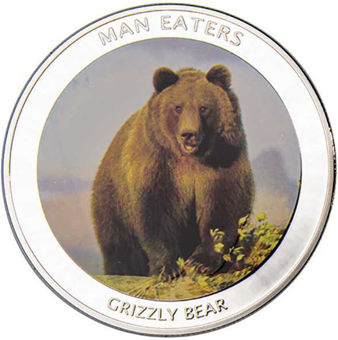 Set of 3 Uganda Crowns with Bears