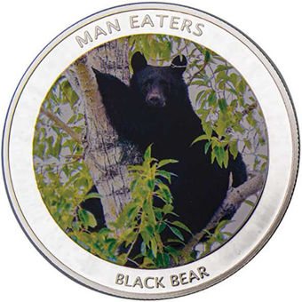 Set of 3 Uganda Crowns with Bears