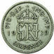 Sixpence WWII Date Collection (Silver)_1939