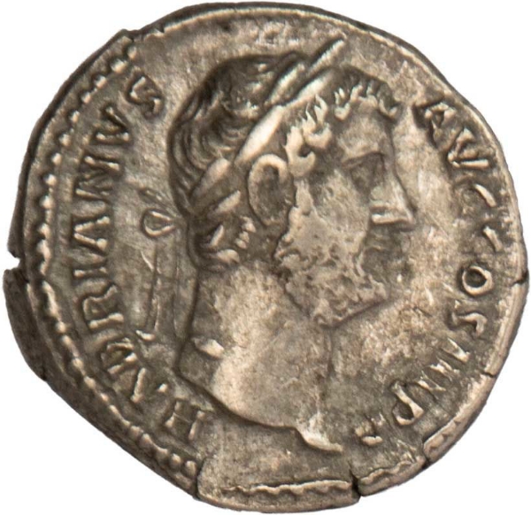 Hadrian. A.D. 117-138. AR Denarius. SALVS AVG._obv