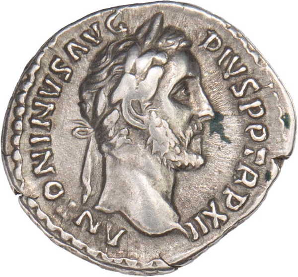 Antoninus Pius. A.D. 138-161. AR Denarius, Rome AD 146. Aequitas_obv