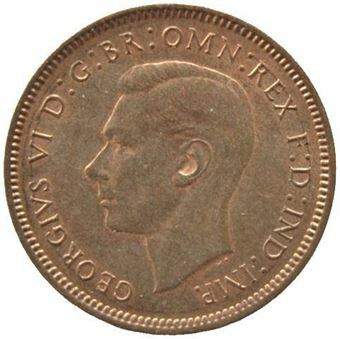 Picture of George VI, Farthing 1946 Unc