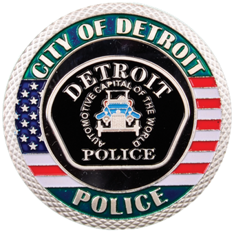 Picture of United States of America, Detroit Police Department Challenge Coin