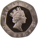 Picture of Elizabeth II, 20 Pence 1993 Proof