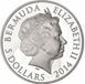 Picture of Bermuda, Elizabeth II, $5 Silver, 2014
