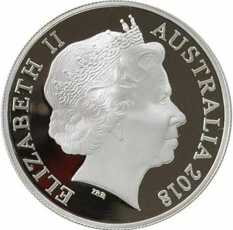 Picture of Australia, $5 Silver Proof Winter Olympics, 2018