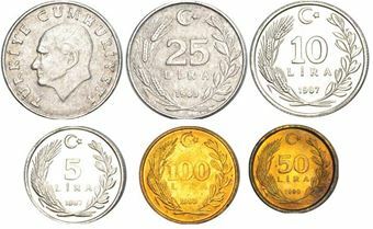 Picture of Turkey 5 Coin Mint Set