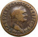 Picture of Vespasian. A.D. 69-79. Rome - A.D. 71. Æ Sestertius. FORTVNAE REDVCI.