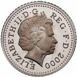 Picture of Elizabeth II, Five Pence 2000 Silver Proof