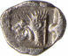Mysia, Kyzikos. Ca. 450-400 B.C. AR Diobol_rev