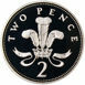 2 Pence 2000 Proof Sterling Silver_rev