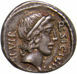 Roman Republic. Q. Sicinius & G. Coponius. 49 B.C. AR Denarius_obv