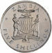 Zambia_5_Shillings_President_Kaunda_1965_Cupro-nickel_Proof_rev