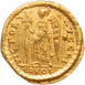 Anastasius I. A.D. 491-518. Constantinople. AV Solidus. VICTORIA AVGGG I_rev