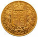 Victoria 1845 Shield Sovereign Fine_rev