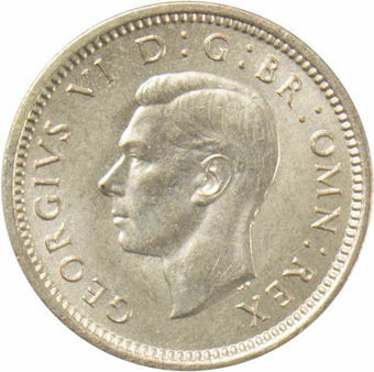 1938 Silver Threepence_obv