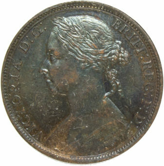 1891 Penny Good Extremely Fine_obv