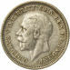 1935 Threepence About Uncirculated_obv