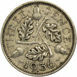 1936 Threepence (Silver .500) Circulated_rev