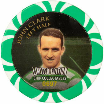 Celtic Football Chip John Clark