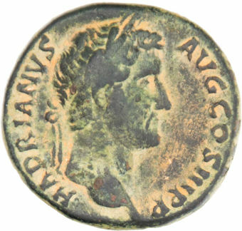 Hadrian. A.D. 117-138. Æ Sestertius. Spes_obv