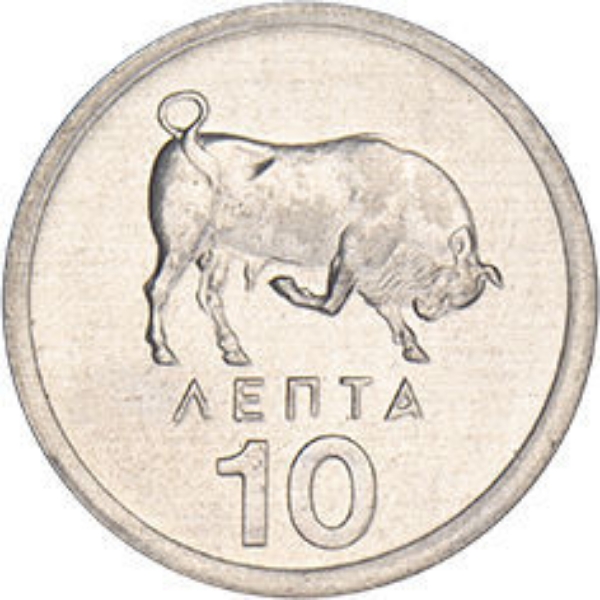 Greece, 10 Lepta 1978 Unc_obv