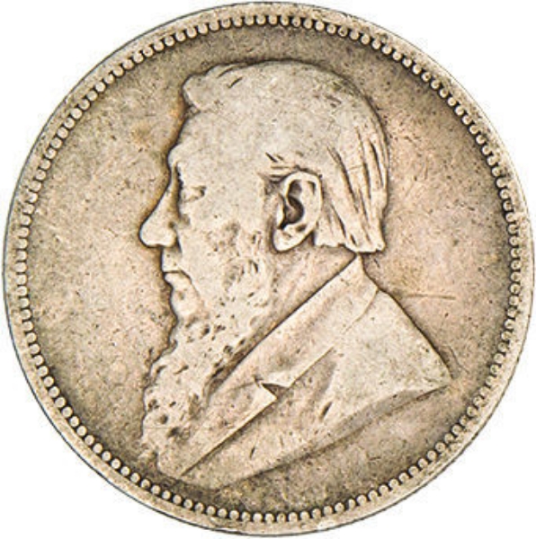 South Africa ZAR Florin - Circulated_obv