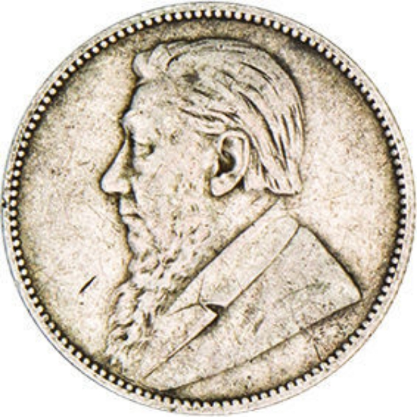 South Africa ZAR Shilling - Circulated_obv