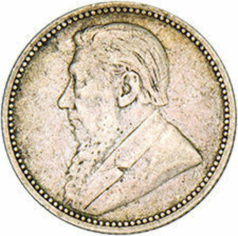 South Africa ZAR Sixpence - Circulated_obv