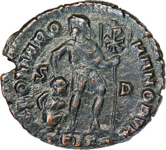 Gratian A.D. 367-83. Bronze Coin_rev