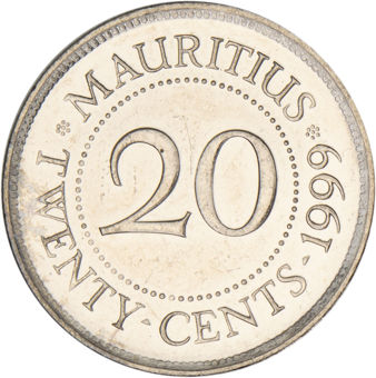 Mauritius, Mint Set 1987-2012 (7 Values)_obv
