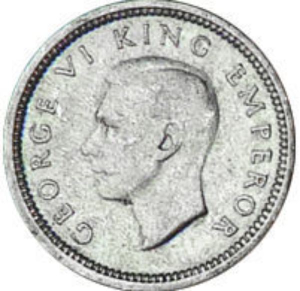 Threepence 1939_obv