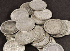 5 Silver Threepences Christmas Pudding
