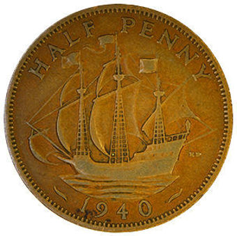 1940_Halfpenny_rev