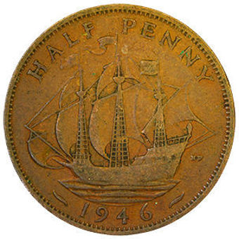 1946_Halfpenny_rev