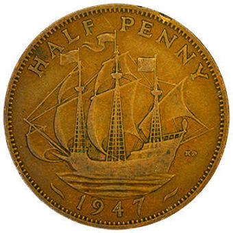 1947_Halfpenny_rev