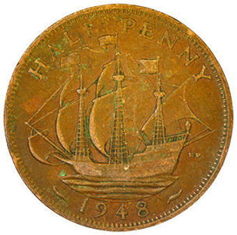 1948_Halfpenny_rev