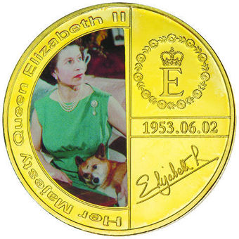 Elizabeth II 5 Medallion Collection_3