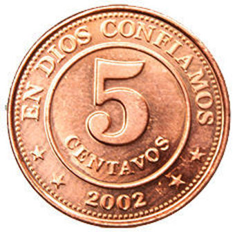 Nicaragua_Mint_Set_5Centavos