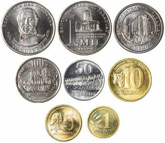 Paraguay, Mint Set 1992-2014