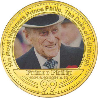 Prince Philip 5 Medallion Collection in Case_rev
