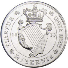 William IV Ireland Patina Pewter_obv