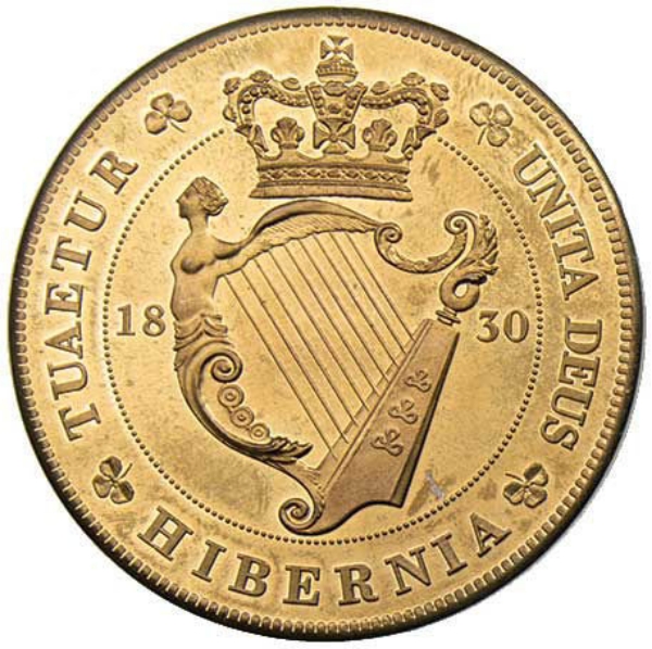 William IV Irish Patina Goldine